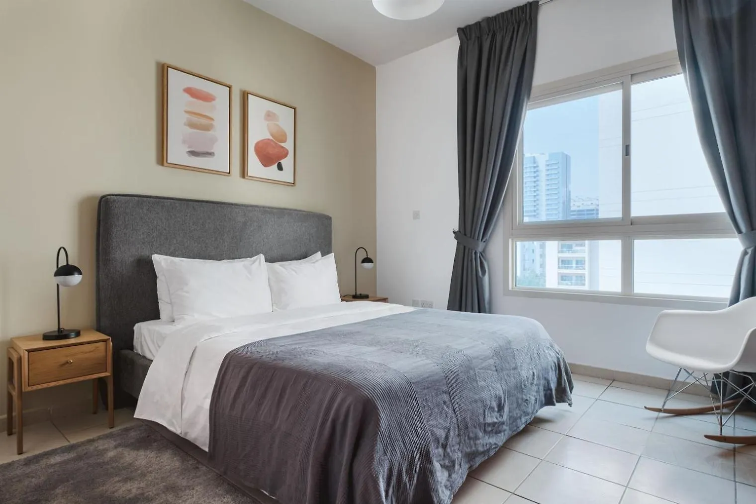 Blueground Greens City View Furnished Dxb-1533 Apartment Dubai