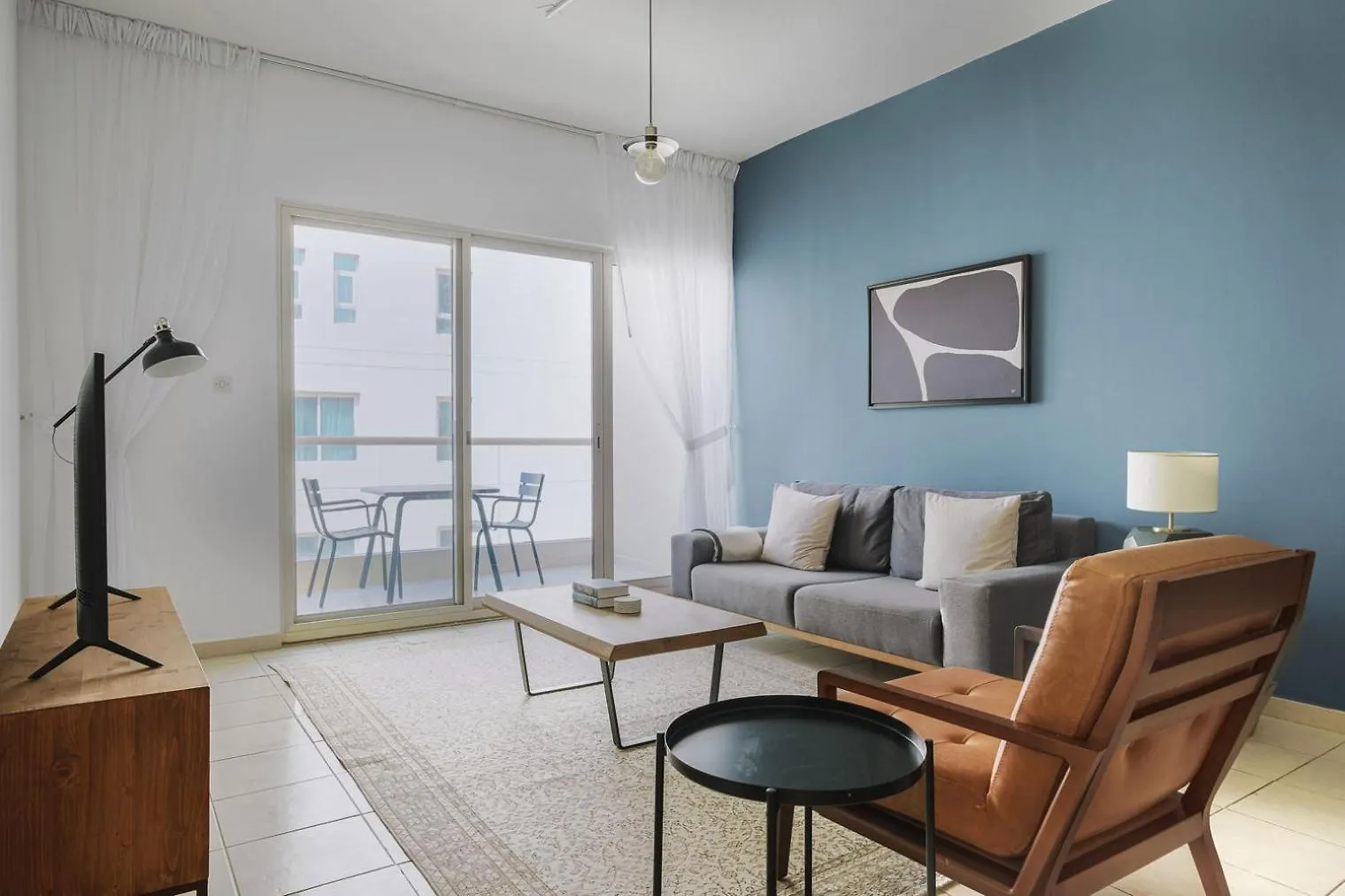 Blueground Greens City View Furnished Dxb-1533 Apartment Dubai